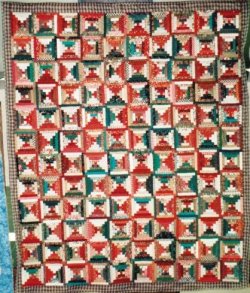 $10x12 Christmas pinwheel scrap quilt becki.jpg