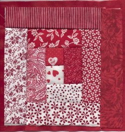 $Red and White Log Cabin Quilt as you Go.jpg