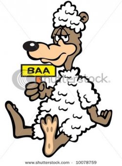 $stock-photo-cartoon-image-of-wolf-in-sheep-s-clothing-with-a-sign-that-says-quot-baa-quot-100787.jp