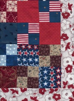 $Double 4-patch, red, corner4, child quilt  03.20.2012.jpg