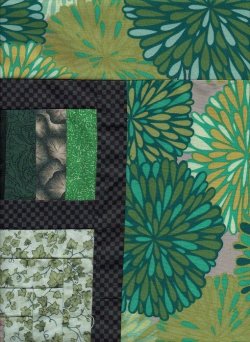 $Green log star child quilt 04042012 top 48x58 inches.jpg