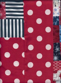 $A Favorite 4 patch plaid quilt Minnie Mouse border.jpg