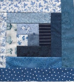 $USAF Blue Charity Quiilt, Second Finished block, .jpg