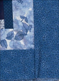 $USA Marine Quilt 2 Hero Star Blue, Borders and 1 sawtooth log cabin point.jpg