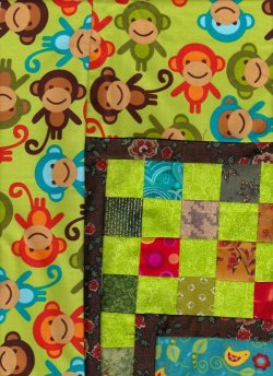 $Monkey Lime and Star Quilt g border.jpg