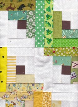 $Tootsie pop log cabin squares, limes and yellows.jpg