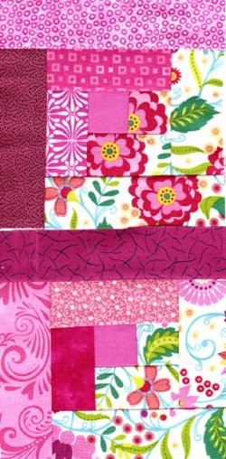 $Pink Flowrs of Spring Log Cabin stage 9 blocks 13.jpg