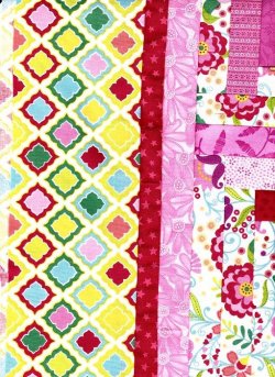 $26 Pink Flowrs of Spring Quilt Side.jpg