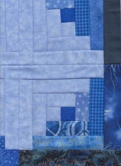 $My Blue Heaven Log Cabin Quilt BLK1b.jpg