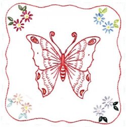$Butterfly embroidery quilt7 Orange Butterfly.jpg