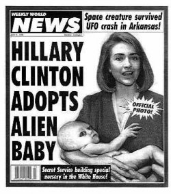 Hillary and alien baby.jpg
